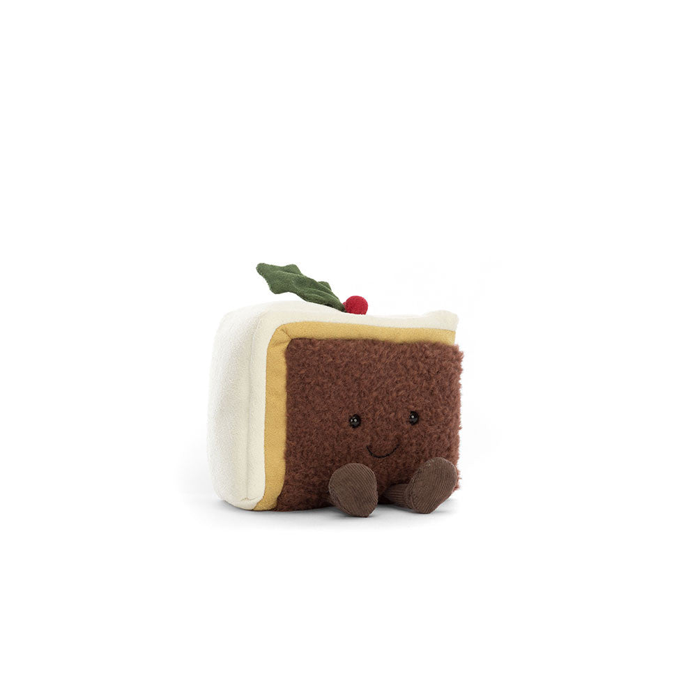 Jellycat Amuseables Slice Of Christmas Cake