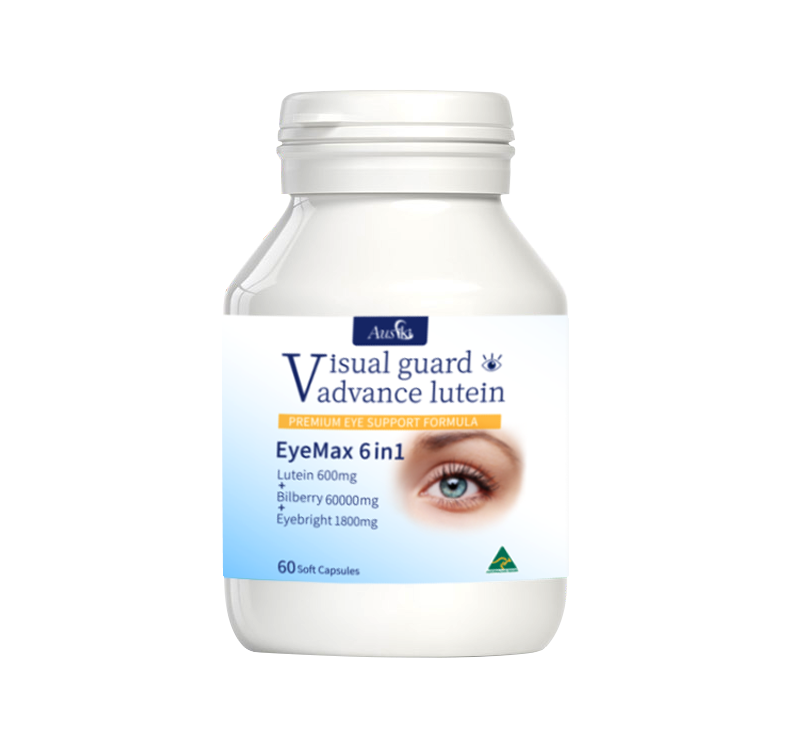 Ausiki Visual Guard Advance Lutein 6-in-1 60 Soft Capsules