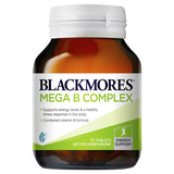 Blackmores Mega B Complex 75 Tablets (Expiry 15/11/2024)