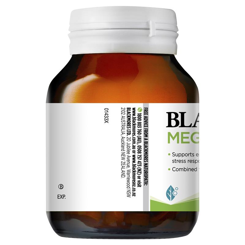 Blackmores Mega B Complex 75 Tablets (Expiry 15/11/2024)