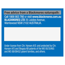 Load image into Gallery viewer, Blackmores Probiotics + Womens Flora Balance 30 Capsules (Expiry 07/2024)