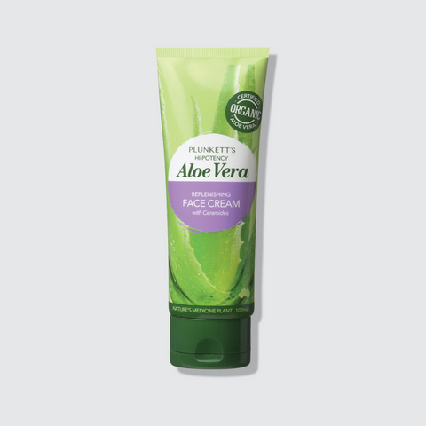Plunkett's Hi-Potency Aloe Vera Face Cream with Ceramides 100mL
