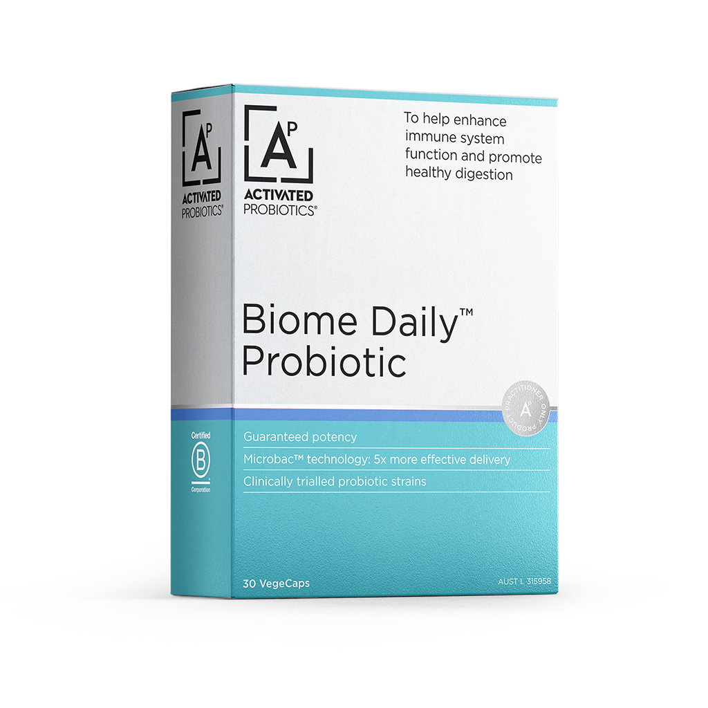 Activated Probiotics Biome Daily Probiotic 30 Capsules