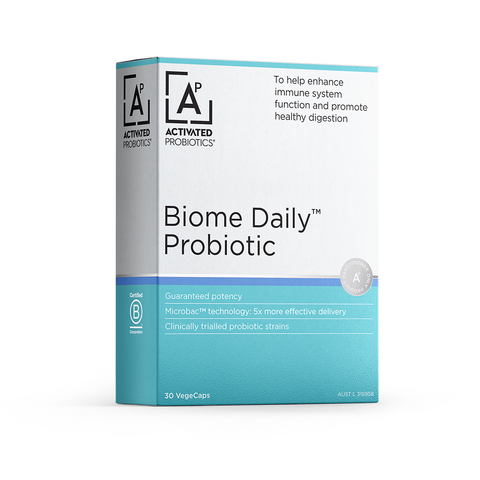 Activated Probiotics Biome Daily Probiotic 30 Capsules