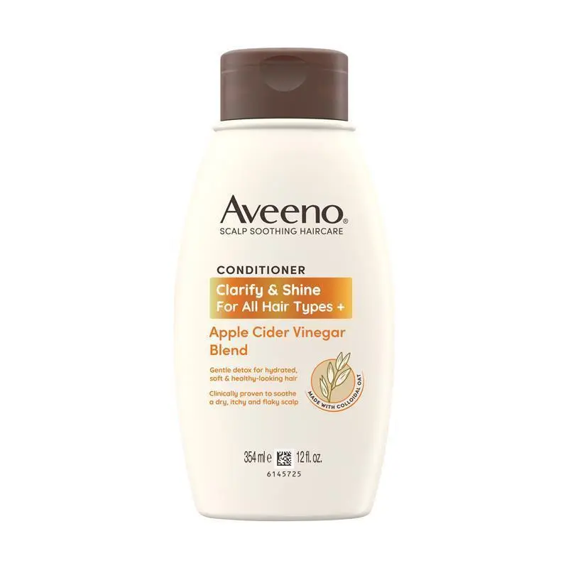 Aveeno Apple Cider Vinegar Clarifying Conditioner for Dull Hair 354mL