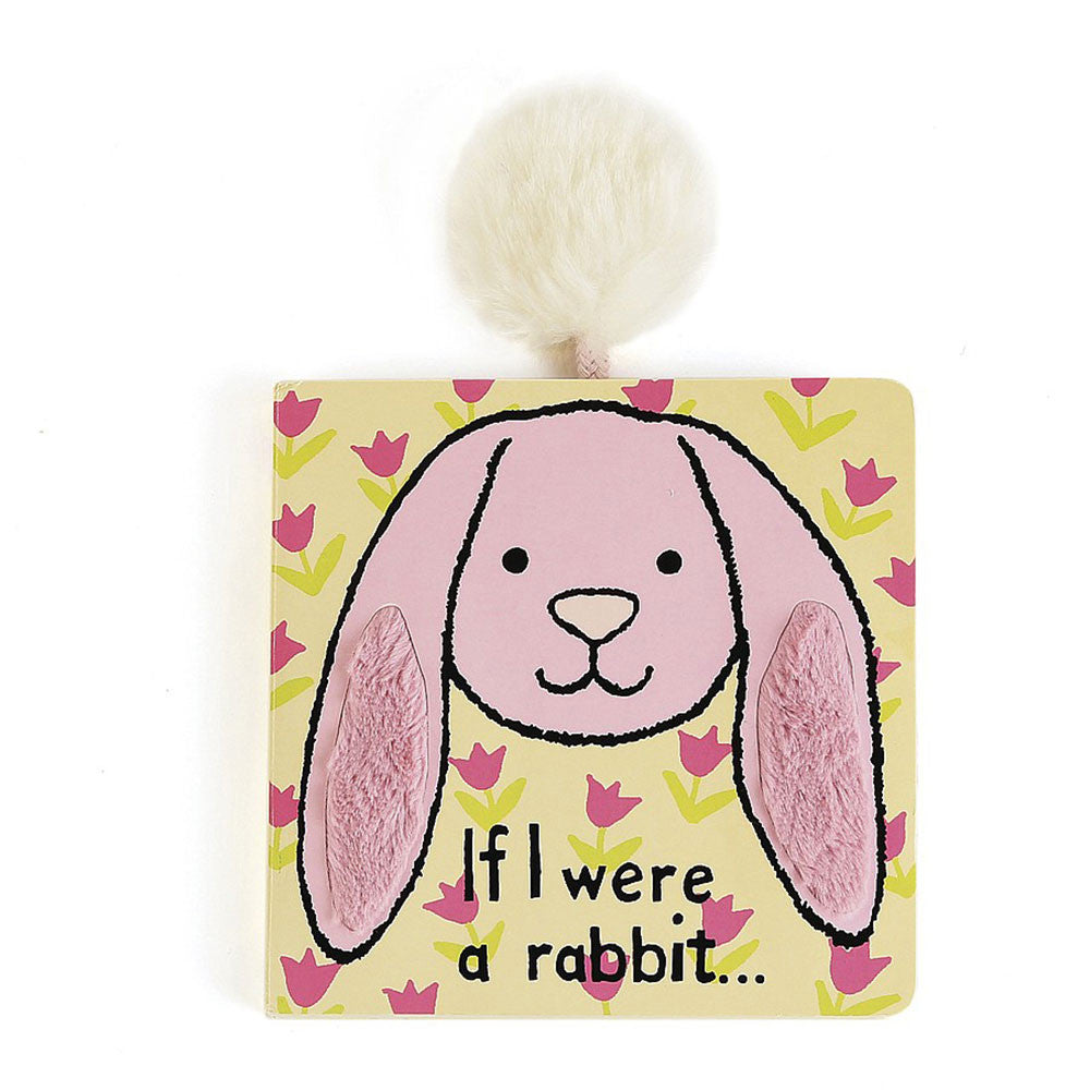 Jellycat If I Were A Rabbit Board Book - Pink