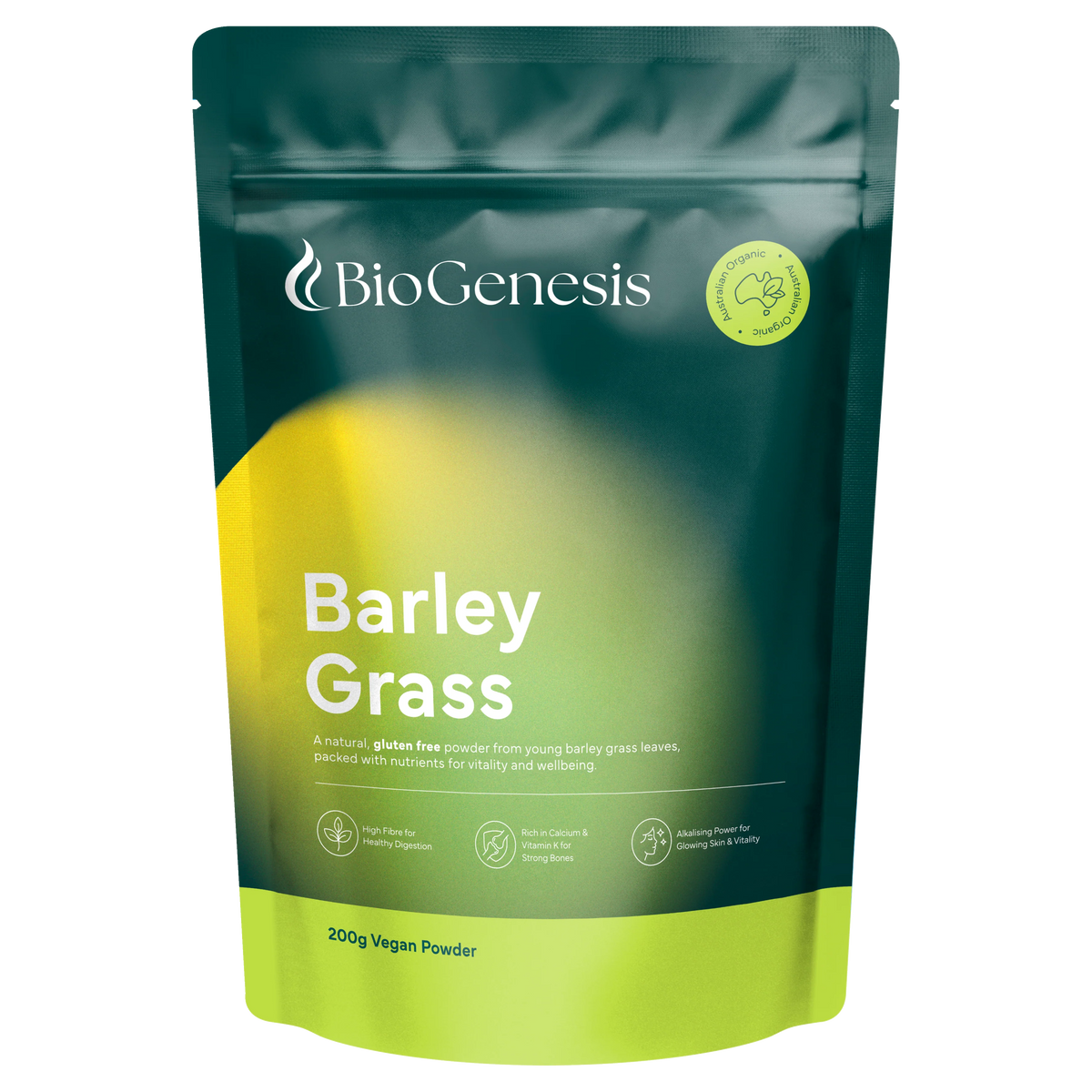 BioGenesis Organic Barley Grass Powder
