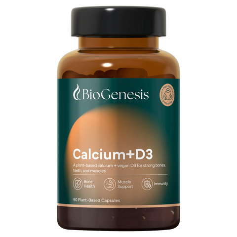 BioGenesis Organic Ocean Plant Calcium + D3 Capsules