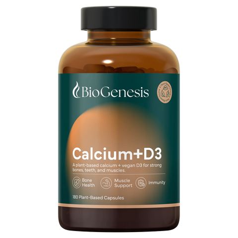 BioGenesis Organic Ocean Plant Calcium + D3 Capsules