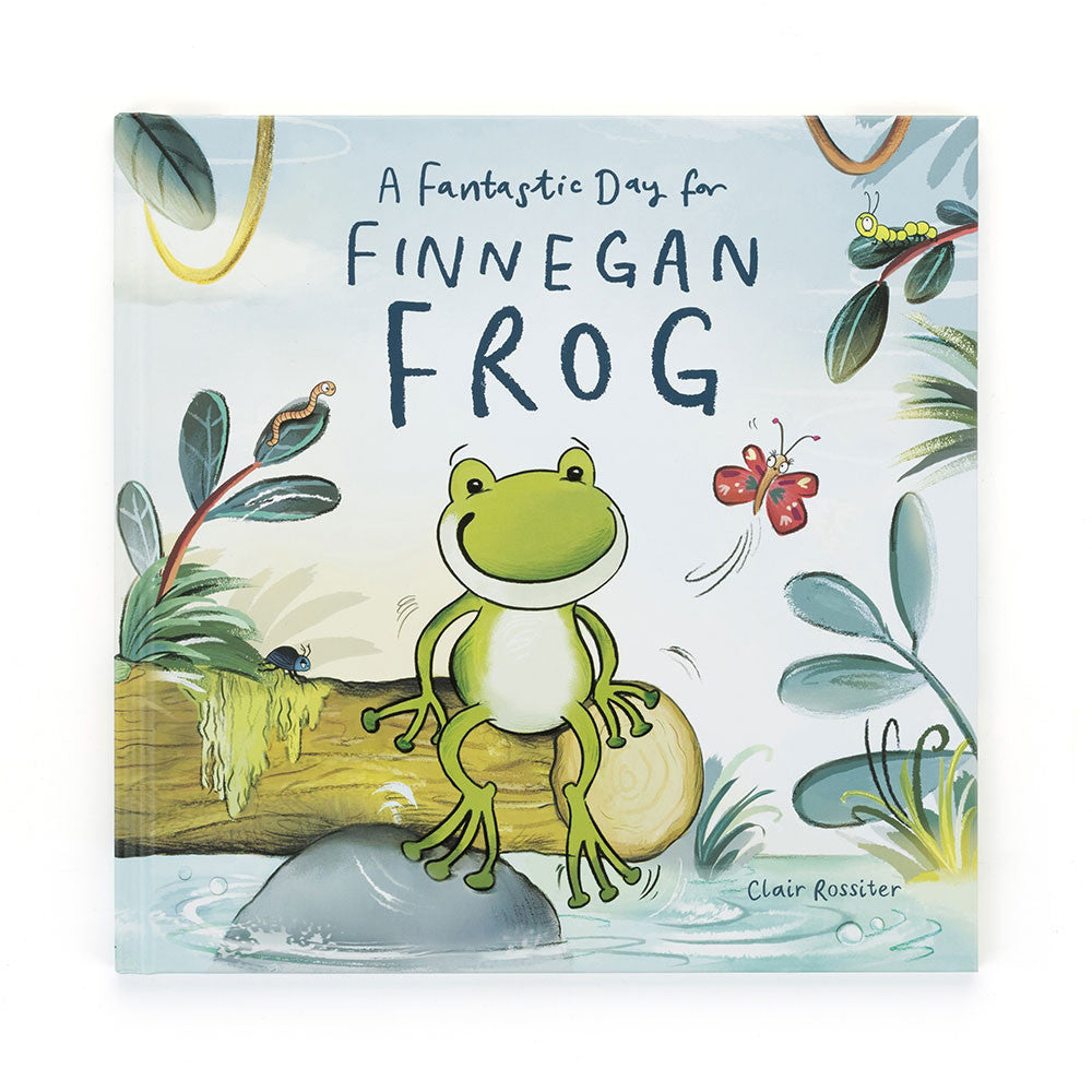 Jellycat A Fantastic Day For Finnegan Frog Book