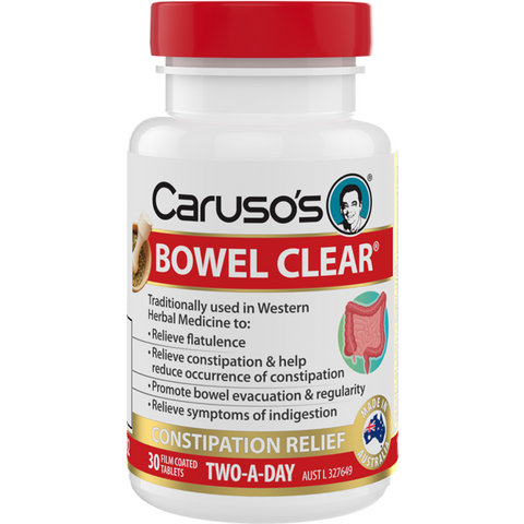 Caruso's Bowel Clear 30 Tablets