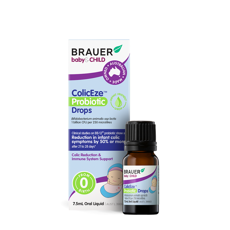 Brauer Baby & Child ColicEze Probiotic Drops 7.5mL (expiry 9/24)