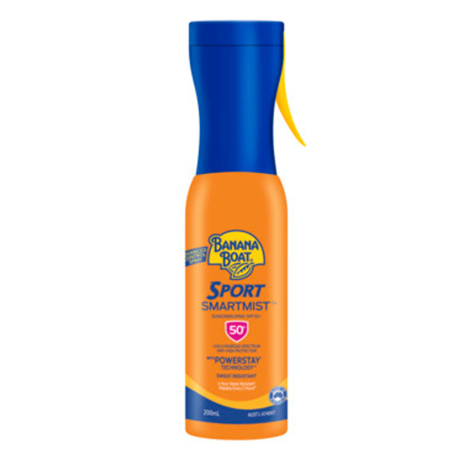 Banana Boat Smartmist Sport Sunscreen Spray SPF 50+ 200mL