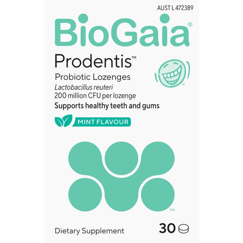 BioGaia Prodentis Lozenges Mint Flavour 30 Pack