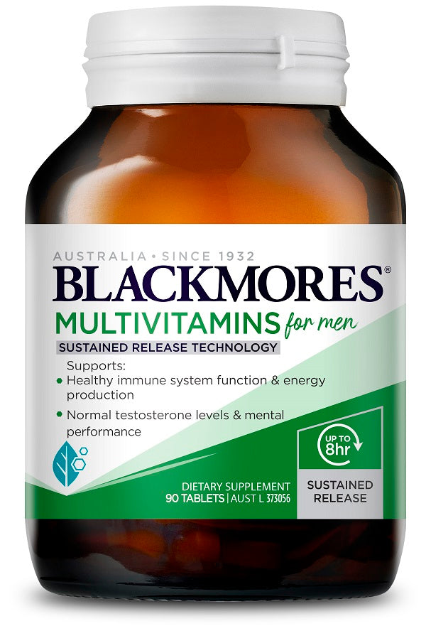 Blackmores Multivitamin for Men 90 Tablets (Expiry 16/11/2024)