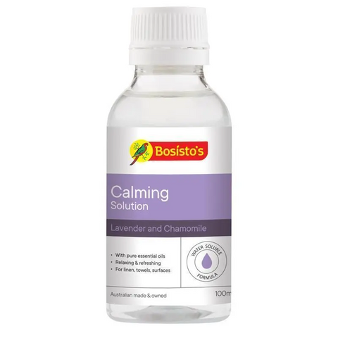Bosisto's Calming Solution Lavender and Chamomile 100mL