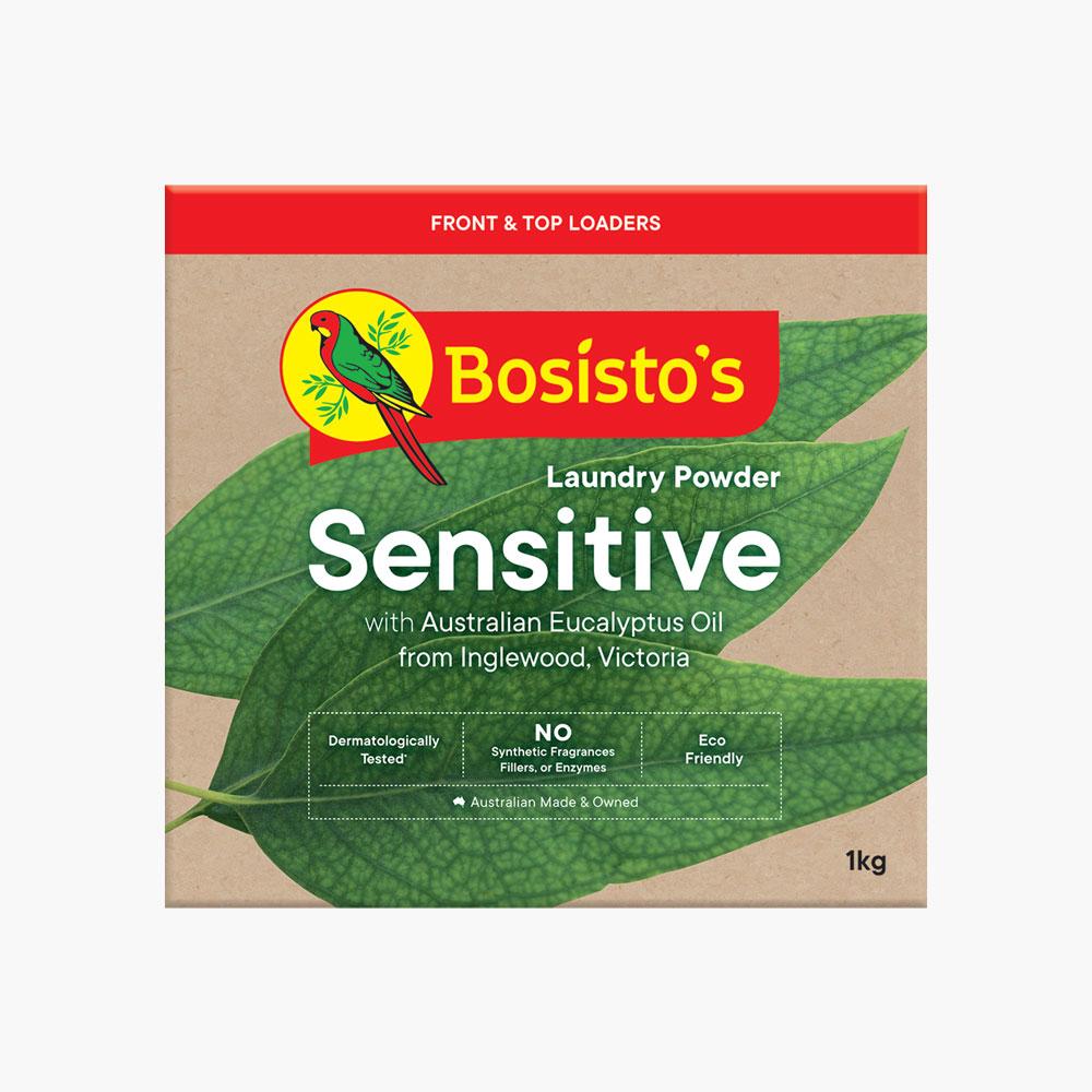 Bosisto's Sensitive Laundry Powder 1kg