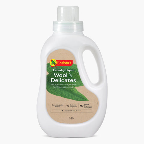 Bosisto's Wool & Delicates Laundry Liquid 1.2L