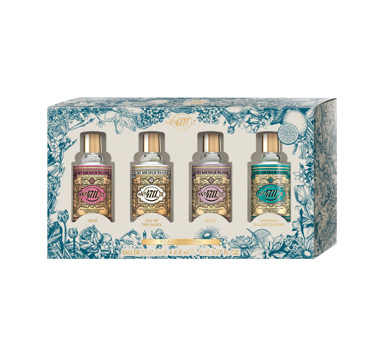 4711 Floral Collection Miniature 4 x 8mL Set