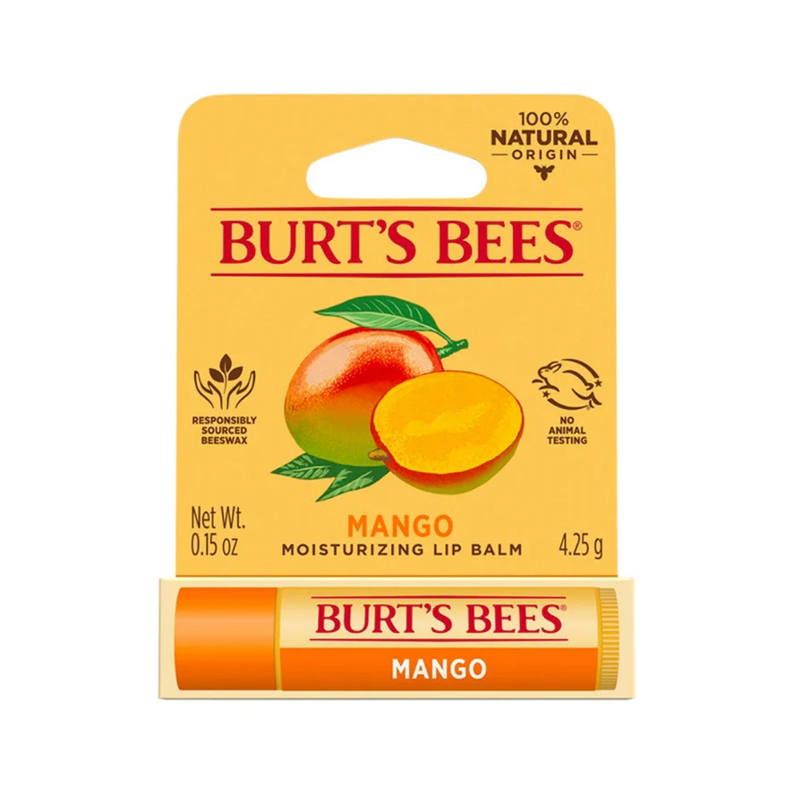 Burt's Bees Mango Moisturising Lip Balm 4.25g