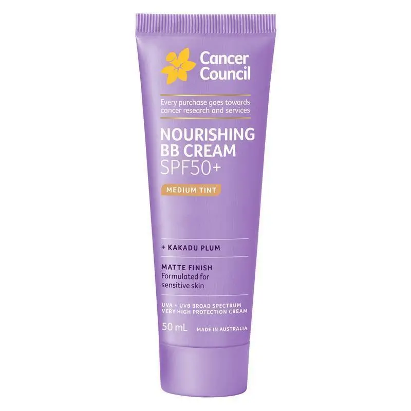 Cancer Council Face Day Wear BB Cream -  Medium Tint SPF50+ 50mL