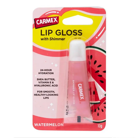 Carmex Lip Gloss with Shimmer Tube Watermelon 10g