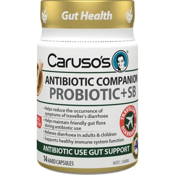 Caruso's Antibiotic Companion Probiotic + SB 14 Capsules