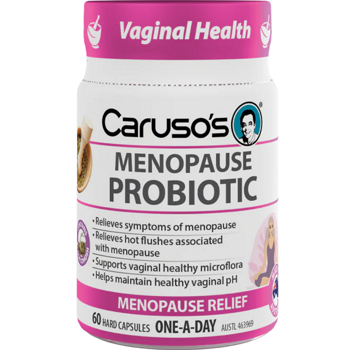 Caruso's Probiotic Menopause 60 Capsules