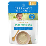 Bellamy's Organic Baby Porridge 5+ Months 125g (expiry 18/10/24)