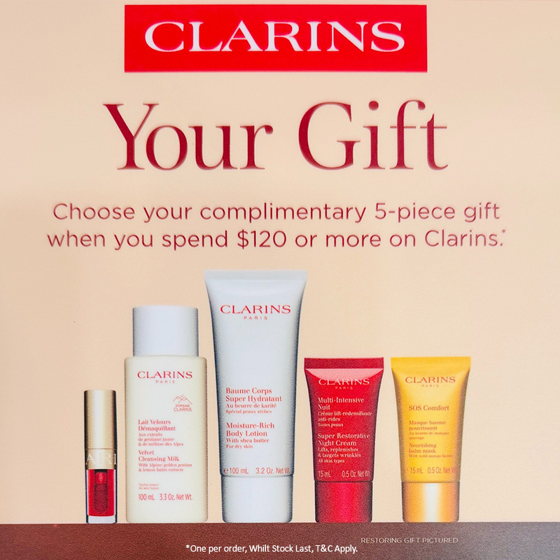 🎁 CLARINS 5-Piece Gift - GWP NOT FOR SALE (100% off)