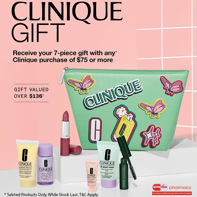 CLINIQUE 7 Piece Gift GWP