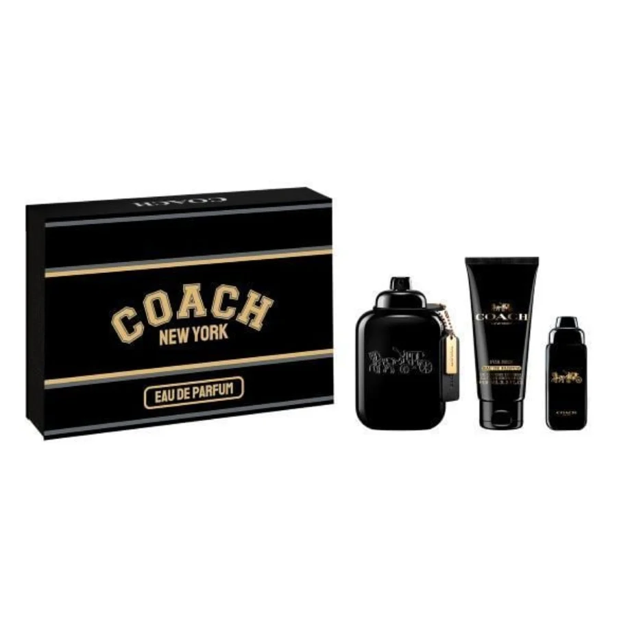 Coach Man Eau de Parfum 100mL 3 Piece Set