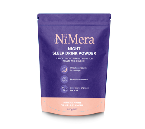 NiMera Night Sleep Drink Powder Sachet 520g (expiry 3/25)