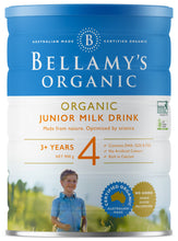 Load image into Gallery viewer, Bellamy&#39;s Organic Step 4 Junior Milk Drink 3+ Years 900g