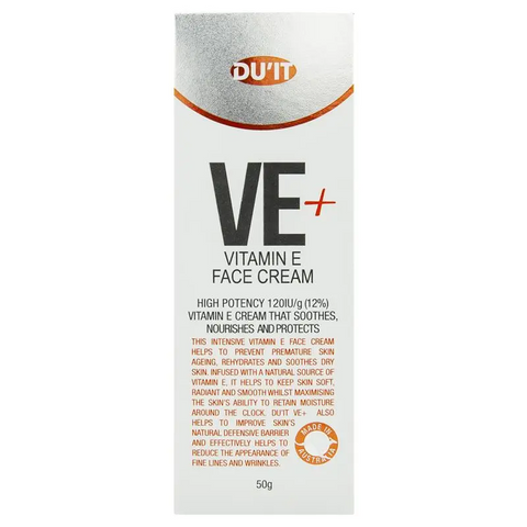 DU'IT VE+ Vitamin E Face Cream 50g
