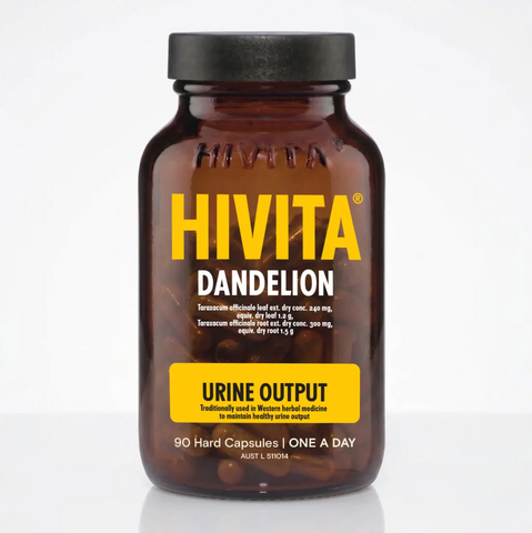 Hivita Dandelion Urine Output 90 Capsules