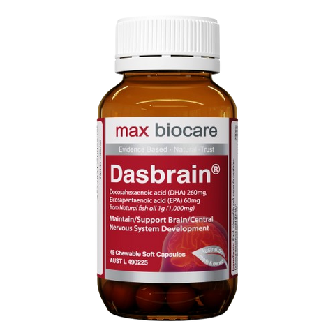 Max BioCare Dasbrain 45 Chewable Soft Capsules