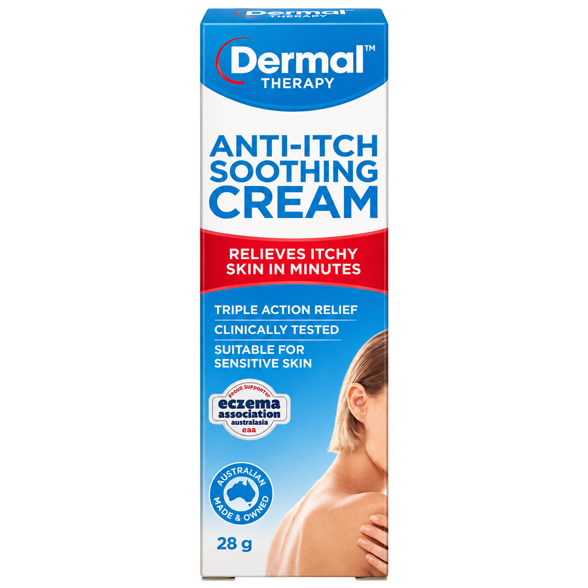 Dermal Therapy Anti-Itch Soothing Cream 28g