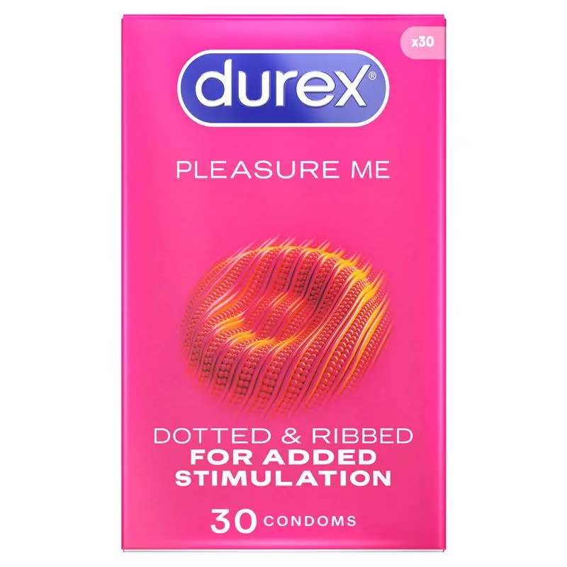 Durex Pleasure Me Condoms 30 Pack