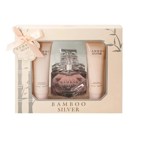 Bamboo Silver Eau de Parfume 100mL 3 Piece Gift Set