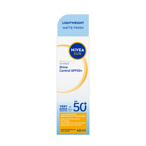Nivea Sun SPF50+ UV Face Shine Control 40mL