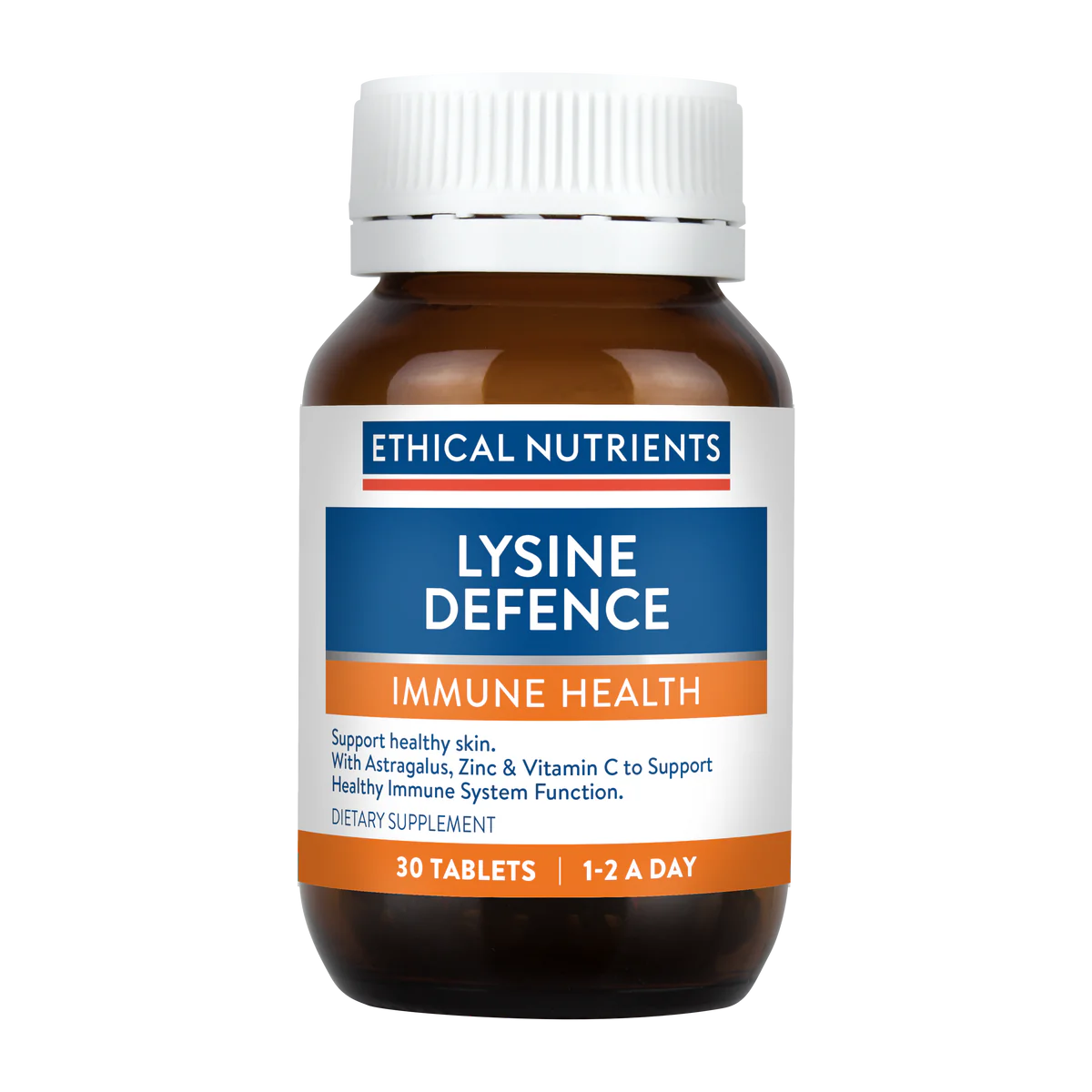 Ethical Nutrients Lysine Defence 30 Tablets