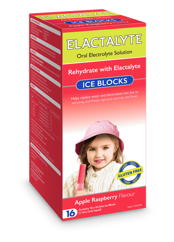 Elactalyte Ice Blocks 16 Pack (expiry 11/25)