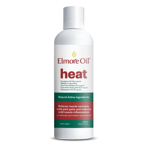Elmore Oil Heat Topical Linament 200mL