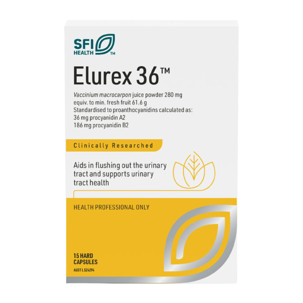 SFI Health Elurex 36 15 Hard Capsules
