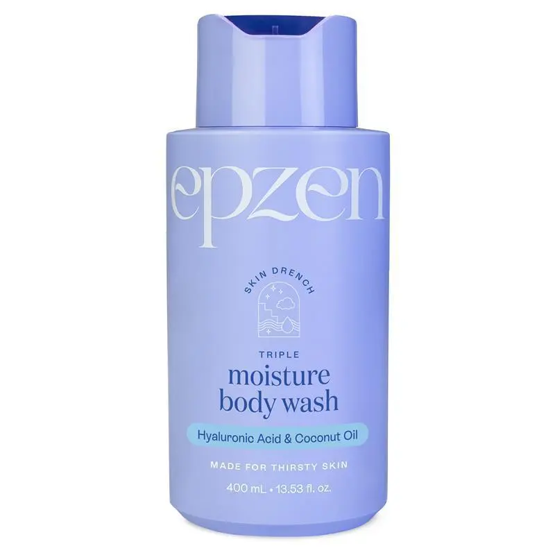 Epzen Triple Moisture Hyaluronic Acid & Coconut Oil Body Wash 400mL