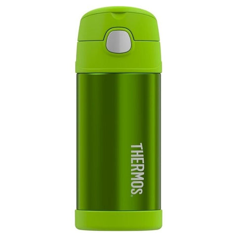 Thermos FUNtainer Vacuum Insulated Drink Bottle Lime Green 355mL