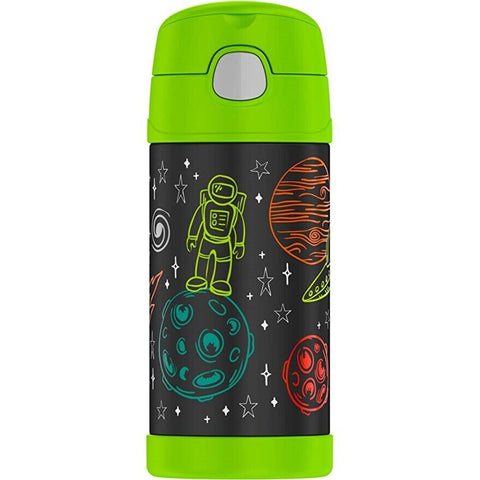 Thermos FUNtainer Vacuum Insulated Drink Bottle Astronaut 355mL