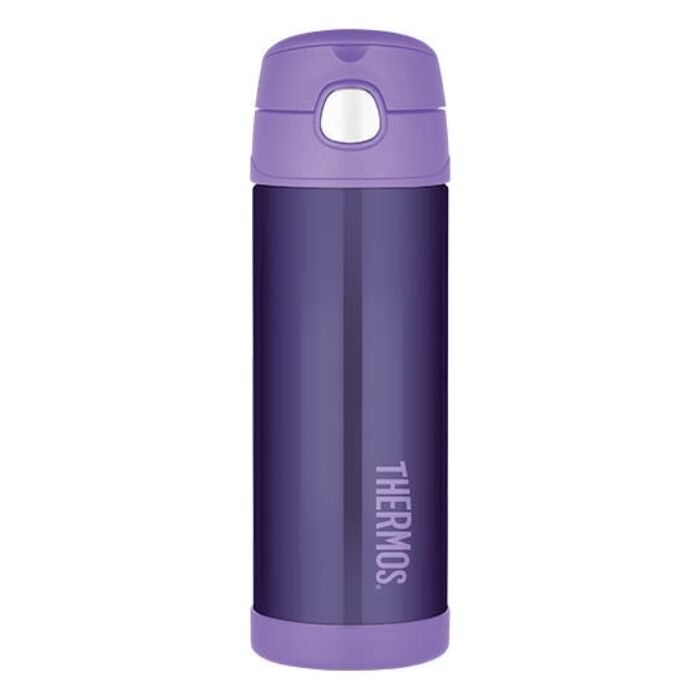Thermos FUNtainer Vacuum Insulated Drink Bottle Purple 470mL