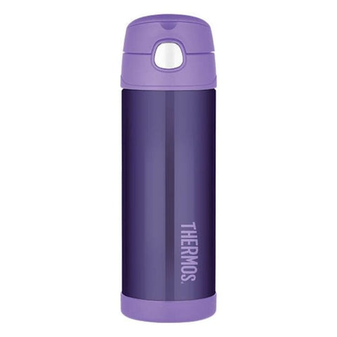 Thermos FUNtainer Vacuum Insulated Drink Bottle Purple 470mL
